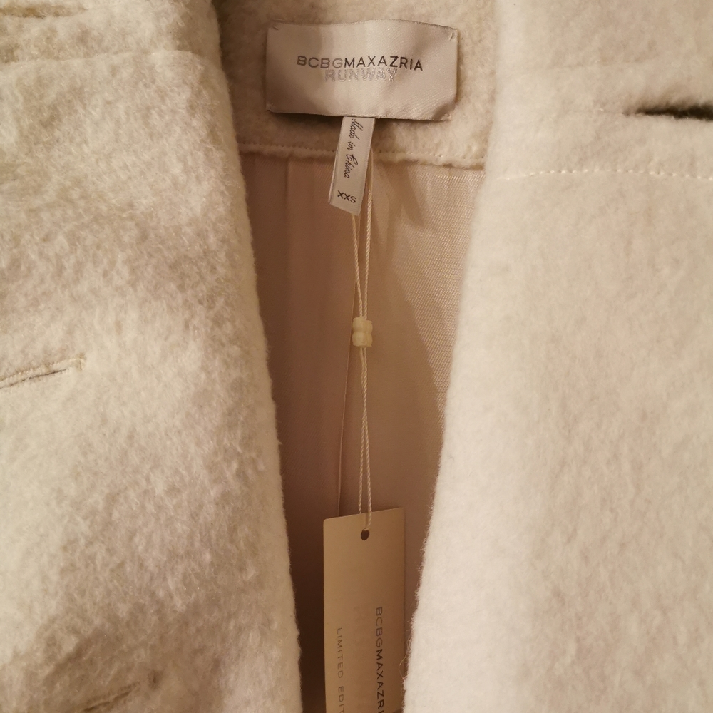 BNWT BCBG MaxAzria RUNWAY wool coat - Picture 8 of 8